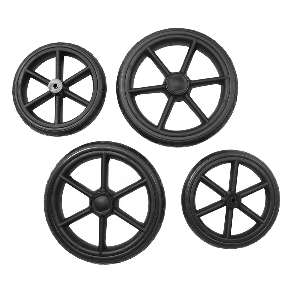 La poussette combinée my junior® MYIO avec roues en caoutchouc dur, en set