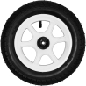 The My Junior® pram front wheel
