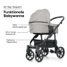 my junior® MIYO² Kinderwagen – Individuell verstellbare Federung & 360° schwenkbare Luftkammerreifen