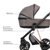 my junior® VIGO – Individuell konfigurierbarer Kinderwagen mit Komfort und Flexibilität