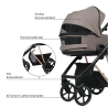 my junior® VIGO – Individuell konfigurierbarer Kinderwagen mit Komfort und Flexibilität