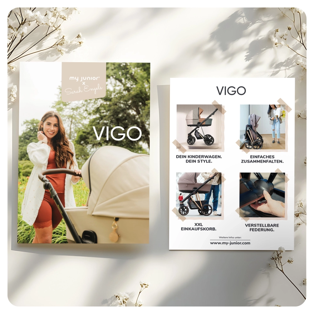 My Junior Kinderwagen - my junior® Lookbook VIGO x Sarah Engels