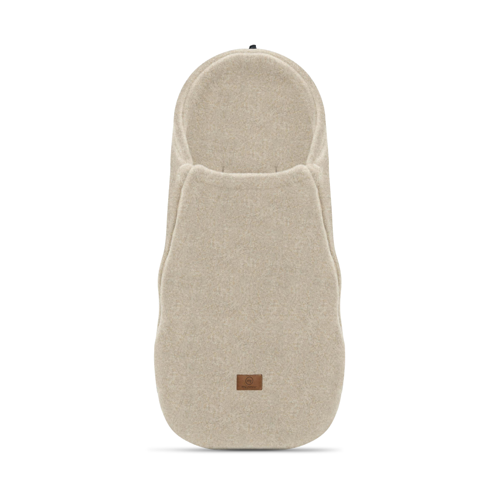 my junior® ThermoWool 2in1 Footmuff Cozy Edition – Cuddly warm and versatile for infant carrier & carrycot