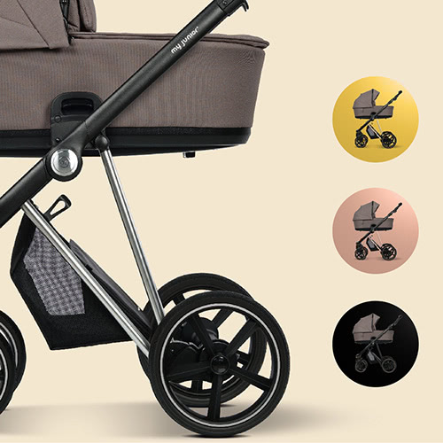 my junior Kinderwagen Farbenvielfalt
