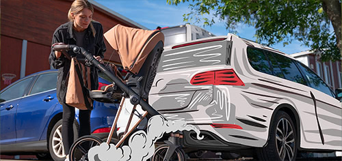 My Junior Kinderwagen Abgase und Kinder im Kinderwagen: Wie Du Dein kleines Glück schützen kannst