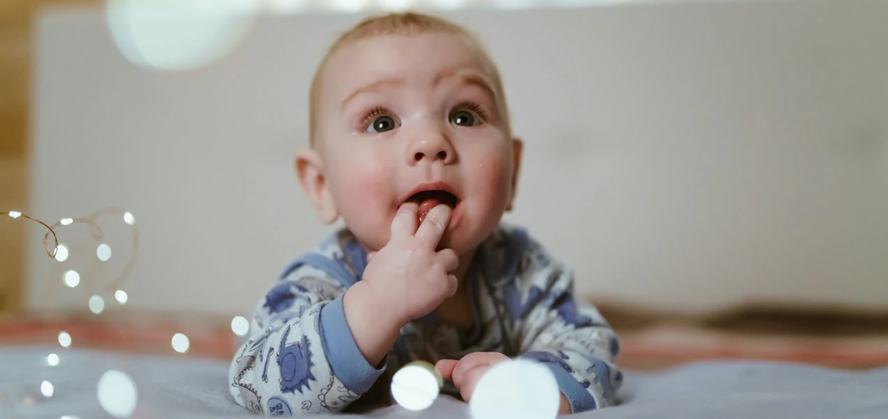 my junior kinderwagen® Silvester mit Baby