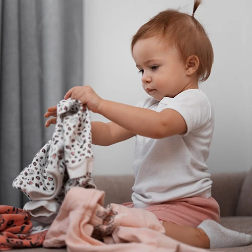 my junior Kinderwagen Babykleidung im Sommer