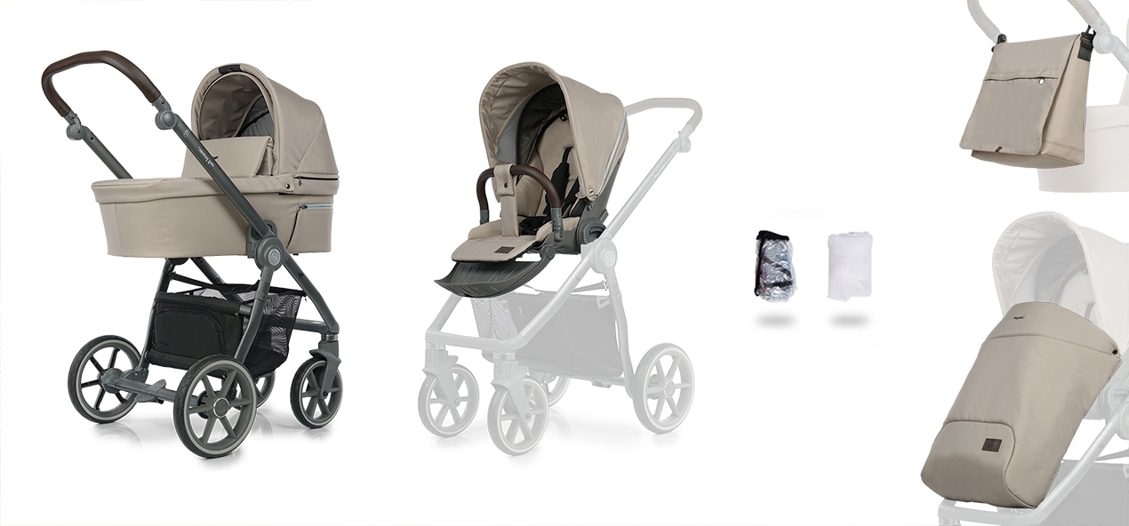 my junior Kinderwagen 2in1 Komplettset