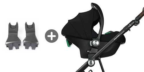 my junior Kinderwagen 3in1 Komplettset