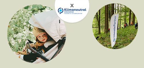 My Junior Kinderwagen Klimaneutrales Unternehmen | my junior® Kinderwagen