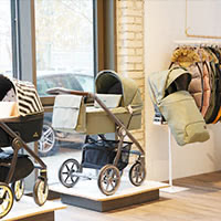 my junior® Kinderwagen Flagshipstore Hamburg