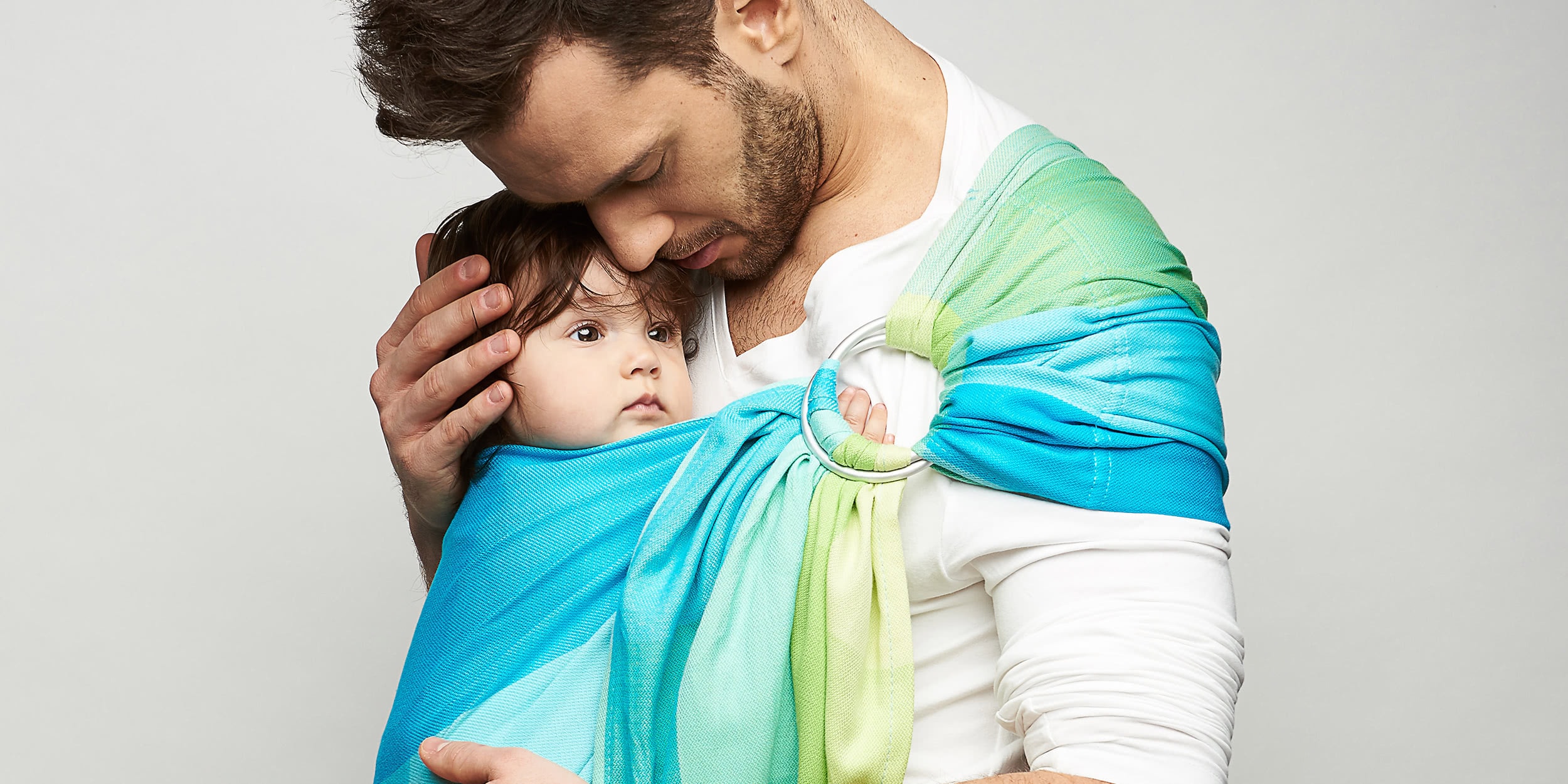 My Junior Kinderwagen Tragetuch mit Ring NAMI