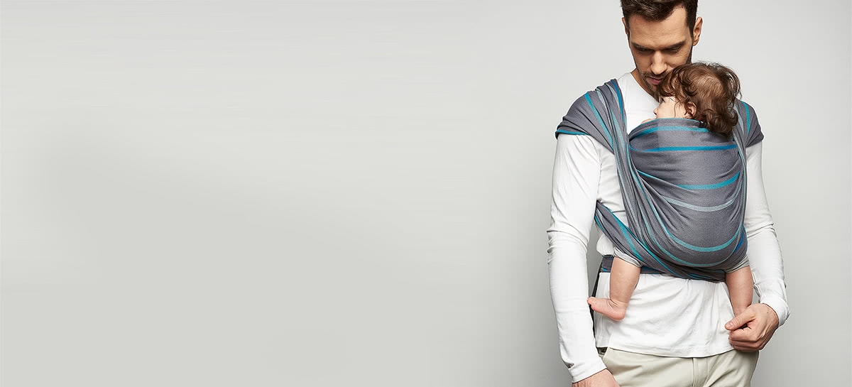 My Junior Kinderwagen Tragetuch NAMI Freie Hände